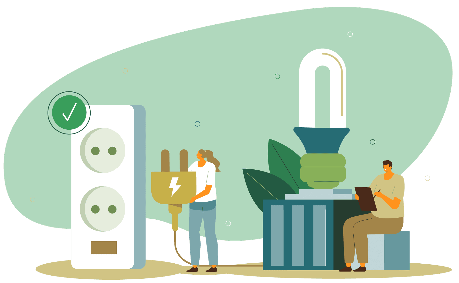 Reinigung, Licht & E-Ladesäulen