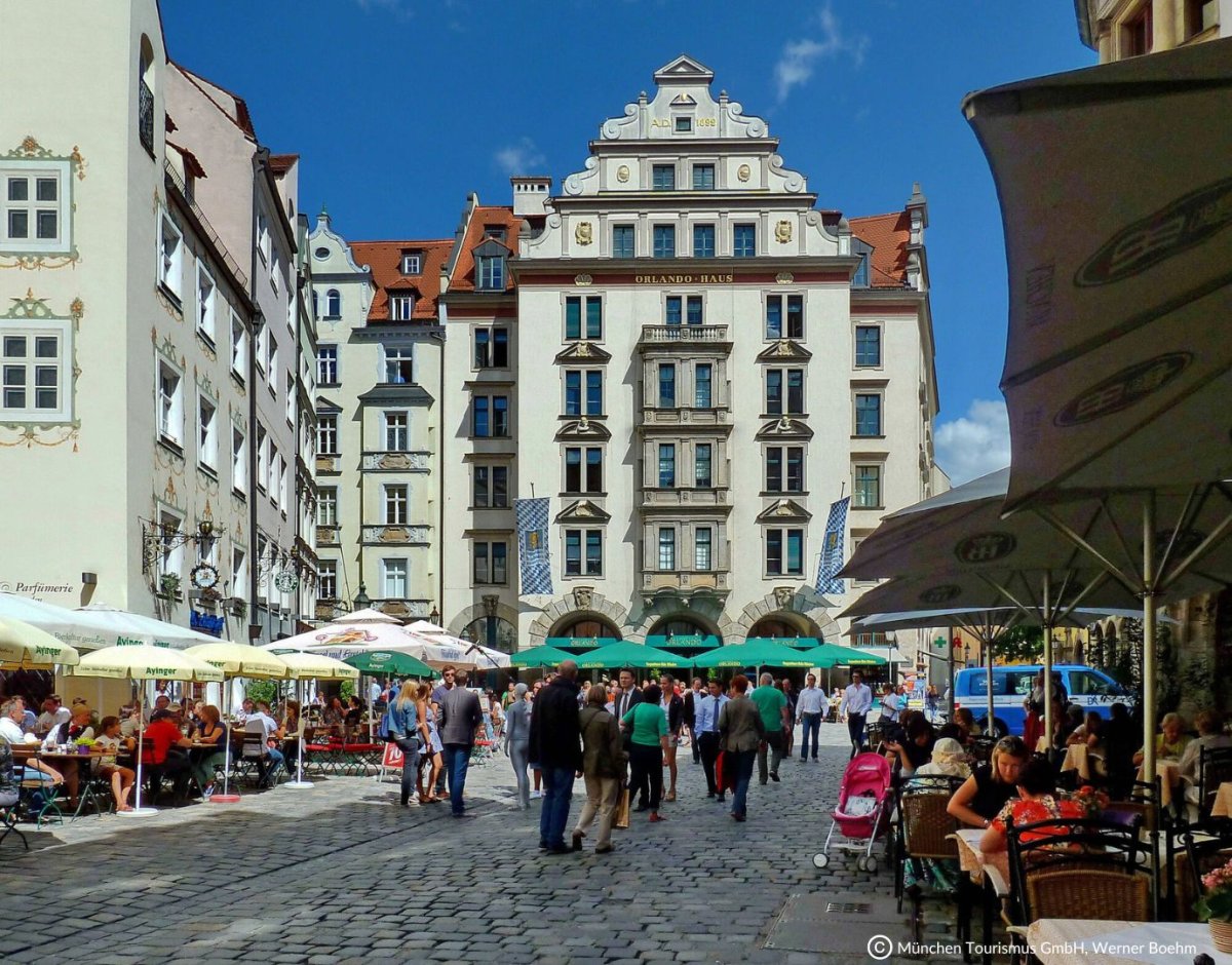 Platzl mit Hofbräuhaus (in der Altstadt)